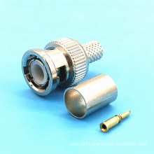 Coaxial Cable RG59 RG6 RG11 Male BNC Connector